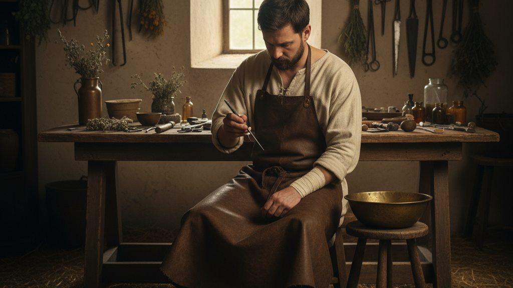 what other services did barbers provide in medieval europe