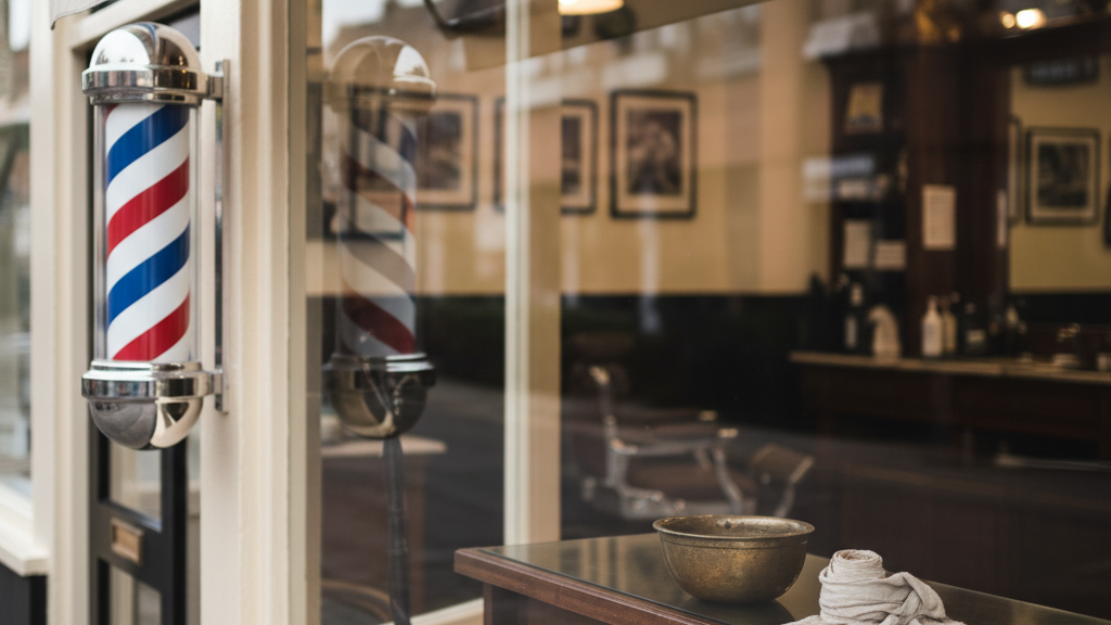 Why Are Barbers Red White and Blue?